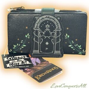 Loungefly The Lord of the Rings Doors of Durin Zip Wallet